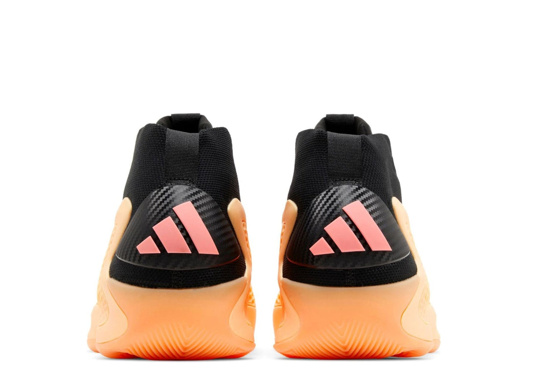 Heel View of adidas AE 1 With Love Black Orange
