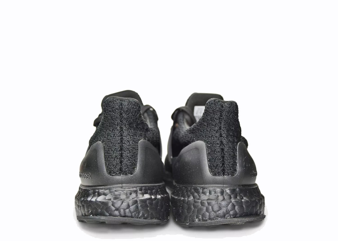 Adidas Ultra Boost 5.0 DNA Triple Black running shoes with black and white details