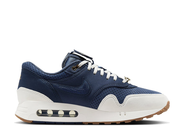 Side View of Nike Air Max 1 Jackie Robinson Navy Gold White
