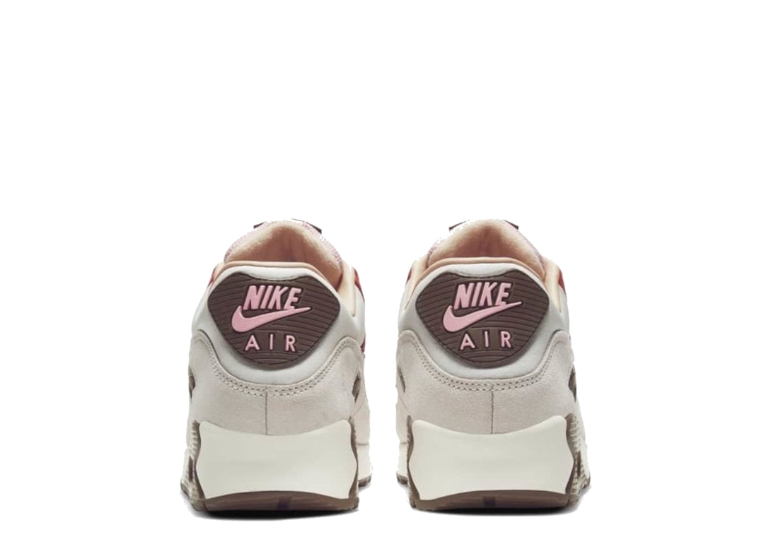 Heel View of Nike Air Max 90 NRG Bacon Sneaker